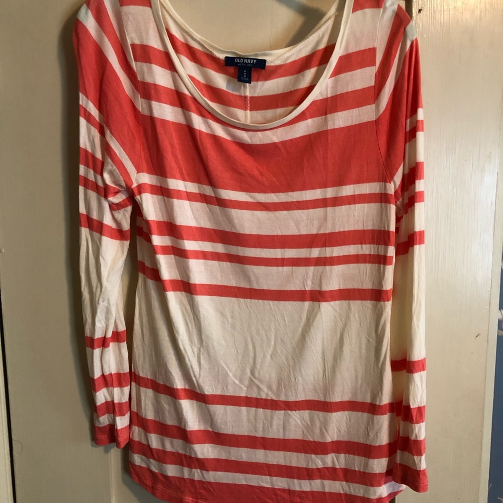 Old Navy striped long sleeved top